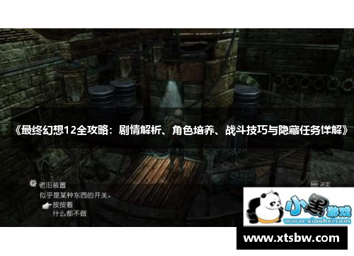 《最终幻想12全攻略：剧情解析、角色培养、战斗技巧与隐藏任务详解》